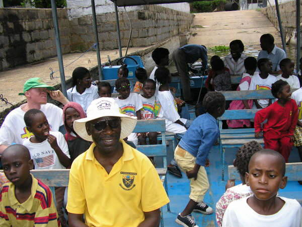 Pastor Gondwe and children